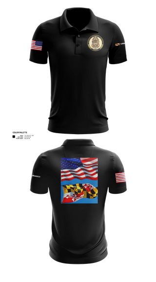 Short Sleeve Performance Polo, Greenbelt police Charlie squad, Police, Teamtime, Team time, sublimation, custom sports apparel, team uniforms, spirit wear, spiritwear, sports uniforms, custom shirts, team store, custom team store, fundraiser sports, apparel fundraiser