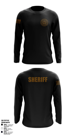 Long Sleeve Performance Shirt, Webster County Sheriff's Office, Police, Teamtime, Team time, sublimation, custom sports apparel, team uniforms, spirit wear, spiritwear, sports uniforms, custom shirts, team store, custom team store, fundraiser sports, apparel fundraiser