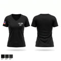 1 EN BDE H2F Women's Short Sleeve V-neck Shirt - 1