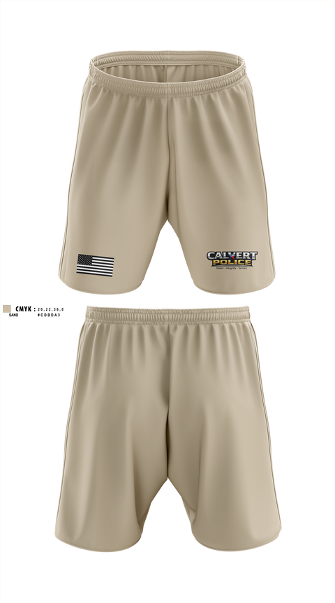 Athletic Shorts With Pockets, CALVERT POLICE DEPARTMENT, Police, Teamtime, Team time, sublimation, custom sports apparel, team uniforms, spirit wear, spiritwear, sports uniforms, custom shirts, team store, custom team store, fundraiser sports, apparel fundraiser