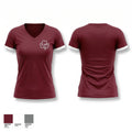 Aquinas Boxing 23313363 Women's Short Sleeve V-neck Shirt - 1