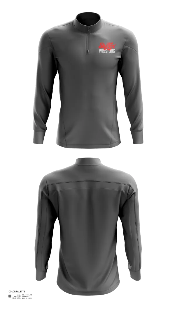 Quarter Zip Jacket, Carolina Riptide, Baseball, Teamtime, Team time, sublimation, custom sports apparel, team uniforms, spirit wear, spiritwear, sports uniforms, custom shirts, team store, custom team store, fundraiser sports, apparel fundraiser