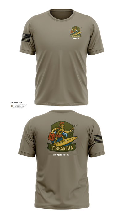 Task Force Spartan 82789422 Short Sleeve Performance Shirt - 26