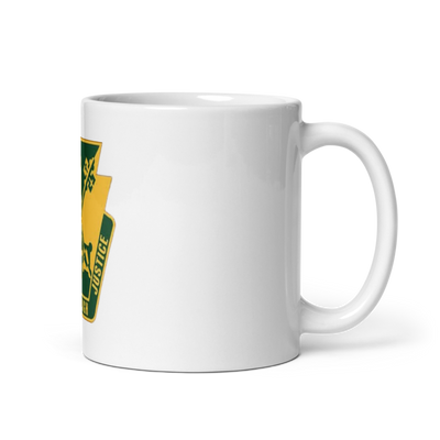 165th MP Battalion 62240089 White Glossy Mug - Small