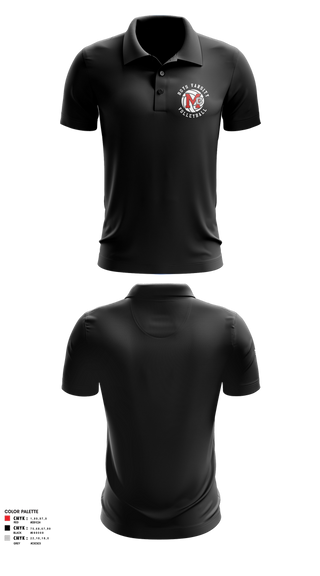 Short Sleeve Performance Polo, McLean High School Boys Volleyball, Men's Volleyball, Teamtime, Team time, sublimation, custom sports apparel, team uniforms, spirit wear, spiritwear, sports uniforms, custom shirts, team store, custom team store, fundraiser sports, apparel fundraiser