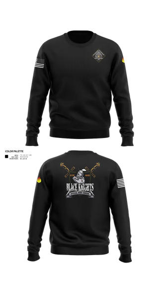 Crew Neck Sweatshirt, B Co 832nd OD BN, , Teamtime, Team time, sublimation, custom sports apparel, team uniforms, spirit wear, spiritwear, sports uniforms, custom shirts, team store, custom team store, fundraiser sports, apparel fundraiser