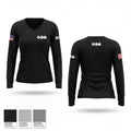 Alpha Archers 3624998 Women's Long Sleeve V-neck Shirt - 1