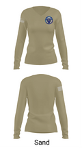 CIT-NJ 13700675 Women's Long Sleeve V-neck Shirt - 92