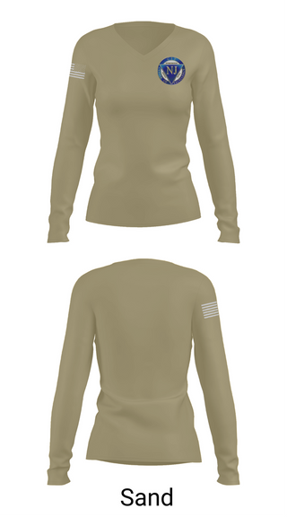 Womens Long Sleeve Vneck Shirt, CIT-NJ, , Teamtime, Team time, sublimation, custom sports apparel, team uniforms, spirit wear, spiritwear, sports uniforms, custom shirts, team store, custom team store, fundraiser sports, apparel fundraiser