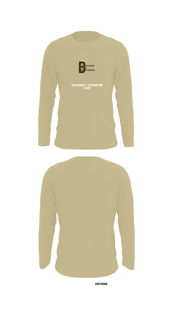 Long Sleeve Performance Shirt, Deployment & Distribution Flight, , Teamtime, Team time, sublimation, custom sports apparel, team uniforms, spirit wear, spiritwear, sports uniforms, custom shirts, team store, custom team store, fundraiser sports, apparel fundraiser