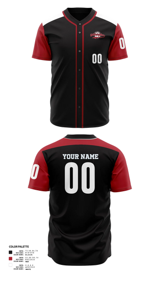 Full Button Baseball Jersey, Wilmington, Baseball, Teamtime, Team time, sublimation, custom sports apparel, team uniforms, spirit wear, spiritwear, sports uniforms, custom shirts, team store, custom team store, fundraiser sports, apparel fundraiser