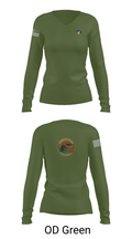 Cooper River Crab Bandits 83296088 Women's Long Sleeve V-neck Shirt - 54
