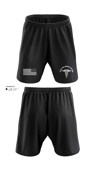 Athletic Shorts With Pockets, 205th HHC MEDICAL SECTION, , Teamtime, Team time, sublimation, custom sports apparel, team uniforms, spirit wear, spiritwear, sports uniforms, custom shirts, team store, custom team store, fundraiser sports, apparel fundraiser
