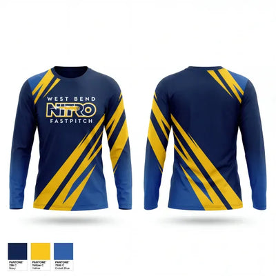 West Bend Nitro 32601956 Long Sleeve Performance Shirt 1