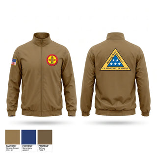 Windbreaker, NMMFH, Army, Teamtime, Team time, sublimation, custom sports apparel, team uniforms, spirit wear, spiritwear, sports uniforms, custom shirts, team store, custom team store, fundraiser sports, apparel fundraiser