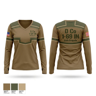 Old School Cotton Feel Shirt, D Co 1-69 IN, National Guard, Teamtime, Team time, sublimation, custom sports apparel, team uniforms, spirit wear, spiritwear, sports uniforms, custom shirts, team store, custom team store, fundraiser sports, apparel fundraiser