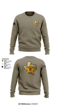 Hudspeth county sheriff office 47128359 Crew Neck Sweatshirt - 1