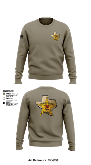 Crew Neck Sweatshirt, Hudspeth county sheriff office, , Teamtime, Team time, sublimation, custom sports apparel, team uniforms, spirit wear, spiritwear, sports uniforms, custom shirts, team store, custom team store, fundraiser sports, apparel fundraiser