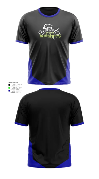 Short Sleeve Performance Shirt, Boston Banshees, Football, Teamtime, Team time, sublimation, custom sports apparel, team uniforms, spirit wear, spiritwear, sports uniforms, custom shirts, team store, custom team store, fundraiser sports, apparel fundraiser
