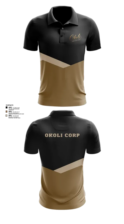 OKOLI CORP 64038817 Short Sleeve Performance Polo - 3
