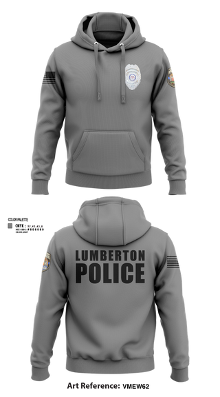 Hoodie, LUMBERTON POLICE, , Teamtime, Team time, sublimation, custom sports apparel, team uniforms, spirit wear, spiritwear, sports uniforms, custom shirts, team store, custom team store, fundraiser sports, apparel fundraiser