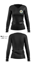CCRI Emergency Management / Emergency Operations Center 84013914 Women's Long Sleeve V-neck Shirt - 100