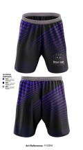 NIGHT OWL WRESTLING Athletic Shorts With Pockets - 5