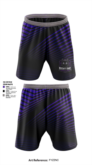 Athletic Shorts With Pockets, NIGHT OWL WRESTLING, Wrestling, Teamtime, Team time, sublimation, custom sports apparel, team uniforms, spirit wear, spiritwear, sports uniforms, custom shirts, team store, custom team store, fundraiser sports, apparel fundraiser