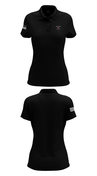 Womens Short Sleeve Performance Polo, McLean Girls Volleyball, Women's Volleyball, Teamtime, Team time, sublimation, custom sports apparel, team uniforms, spirit wear, spiritwear, sports uniforms, custom shirts, team store, custom team store, fundraiser sports, apparel fundraiser