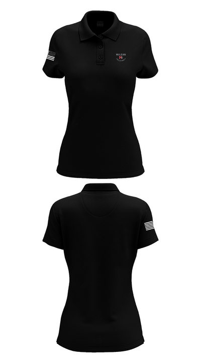 McLean Girls Volleyball 64290393 Women's Short Sleeve Performance Polo  - 36