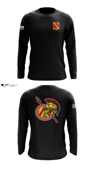 Long Sleeve Performance Shirt, 135th FSC, Army, Teamtime, Team time, sublimation, custom sports apparel, team uniforms, spirit wear, spiritwear, sports uniforms, custom shirts, team store, custom team store, fundraiser sports, apparel fundraiser
