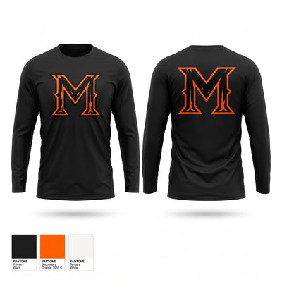 Montville Soccer 56280893 Long Sleeve Performance Shirt - 2