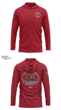 USS Nebraska 45293646 Long Sleeve Performance Shirt with hood - 11