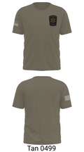 Crawford county sheriffs office 11890286 Old School Cotton Feel Shirt - 8