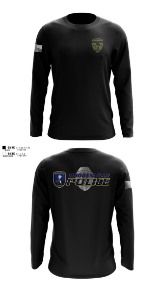 Long Sleeve Performance Shirt, Hodgenville Police Department, Police, Teamtime, Team time, sublimation, custom sports apparel, team uniforms, spirit wear, spiritwear, sports uniforms, custom shirts, team store, custom team store, fundraiser sports, apparel fundraiser