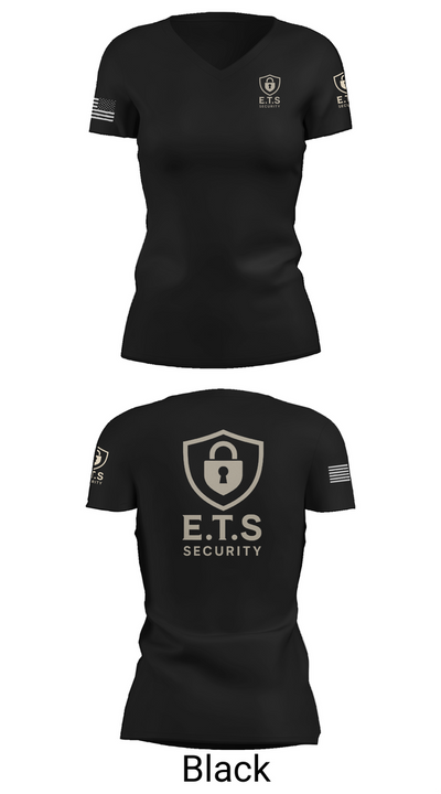 ETS 42970473 Women's Short Sleeve V-neck Shirt - 27