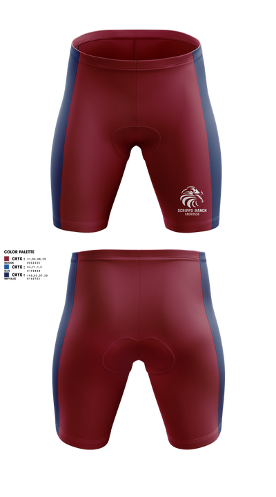 Scripps Ranch Lacrosse 24132742 Men's Compression Shorts - 1