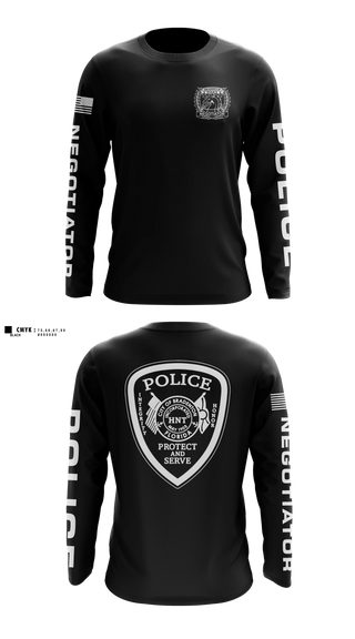 Long Sleeve Performance Shirt, HNT, Police, Teamtime, Team time, sublimation, custom sports apparel, team uniforms, spirit wear, spiritwear, sports uniforms, custom shirts, team store, custom team store, fundraiser sports, apparel fundraiser