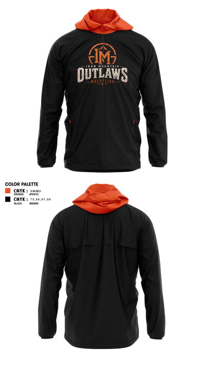 Iron mountain outlaws 97351578 Windbreaker - 102