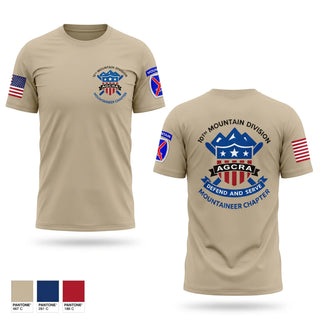 Old School Cotton Feel Shirt, Mountaineer Chapter Adjutant General Regimental Association, Army, Teamtime, Team time, sublimation, custom sports apparel, team uniforms, spirit wear, spiritwear, sports uniforms, custom shirts, team store, custom team store, fundraiser sports, apparel fundraiser