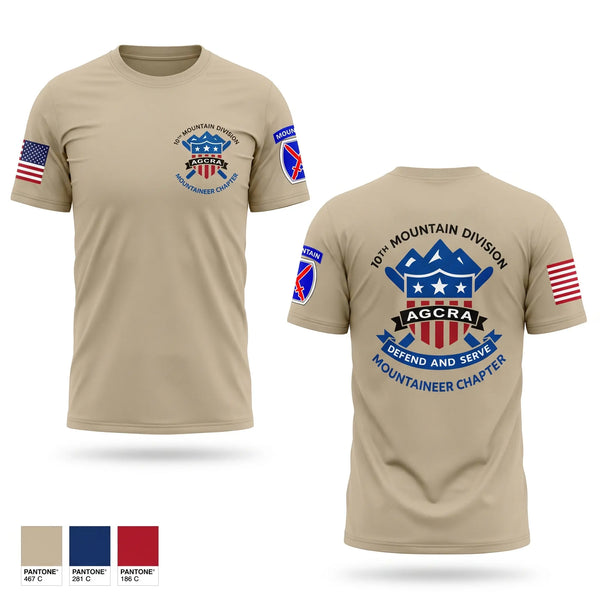 Old School Cotton Feel Shirt, Mountaineer Chapter Adjutant General Regimental Association, Army, Teamtime, Team time, sublimation, custom sports apparel, team uniforms, spirit wear, spiritwear, sports uniforms, custom shirts, team store, custom team store, fundraiser sports, apparel fundraiser