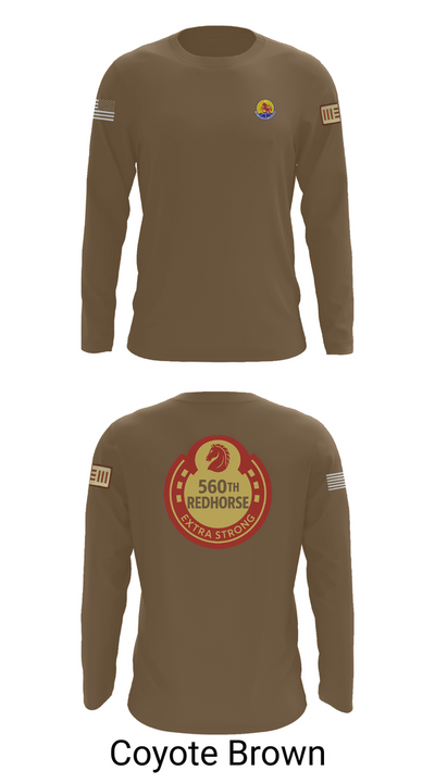 560th Redhorse Unit 43549441 Long Sleeve Performance Shirt 6