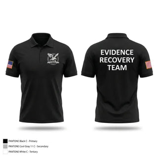 Short Sleeve Performance Polo, Federal Bureau of Prisons Evidence Recovery Team, Police, Teamtime, Team time, sublimation, custom sports apparel, team uniforms, spirit wear, spiritwear, sports uniforms, custom shirts, team store, custom team store, fundraiser sports, apparel fundraiser