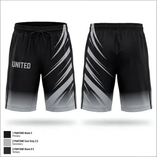 Athletic Shorts With Pockets, UNITED, Men's Basketball, Teamtime, Team time, sublimation, custom sports apparel, team uniforms, spirit wear, spiritwear, sports uniforms, custom shirts, team store, custom team store, fundraiser sports, apparel fundraiser