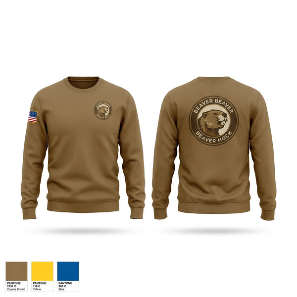 Crew Neck Sweatshirt, 1-43rd, Army, Teamtime, Team time, sublimation, custom sports apparel, team uniforms, spirit wear, spiritwear, sports uniforms, custom shirts, team store, custom team store, fundraiser sports, apparel fundraiser