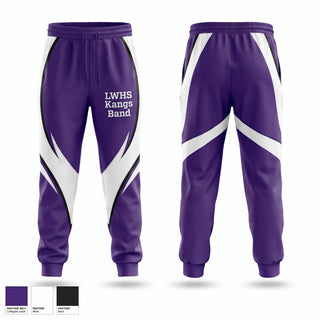 Sweatpants, LWHS Kangs Band, Spirit Store, Teamtime, Team time, sublimation, custom sports apparel, team uniforms, spirit wear, spiritwear, sports uniforms, custom shirts, team store, custom team store, fundraiser sports, apparel fundraiser