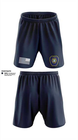 Athletic Shorts With Pockets, Chelsea Fire, Fire Department, Teamtime, Team time, sublimation, custom sports apparel, team uniforms, spirit wear, spiritwear, sports uniforms, custom shirts, team store, custom team store, fundraiser sports, apparel fundraiser