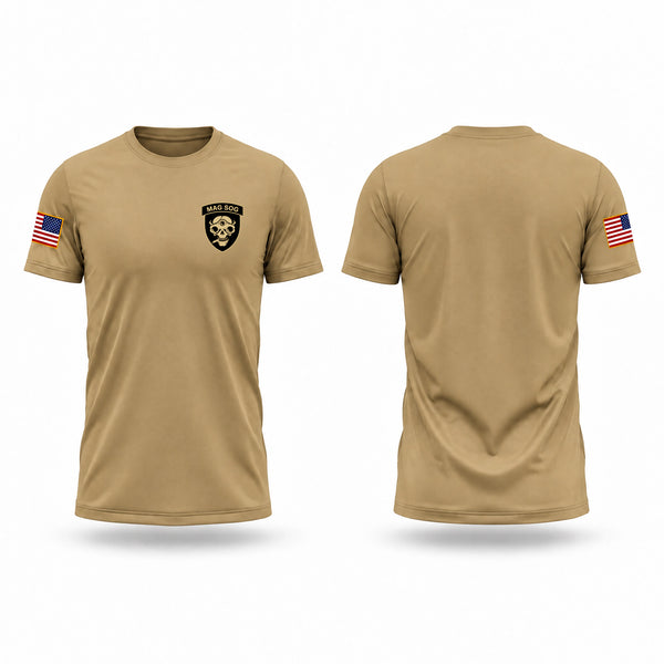 Old School Cotton Feel Shirt, MAG-SOG, National Guard, Teamtime, Team time, sublimation, custom sports apparel, team uniforms, spirit wear, spiritwear, sports uniforms, custom shirts, team store, custom team store, fundraiser sports, apparel fundraiser