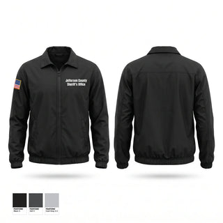 Windbreaker, Jefferson County Sheriff's Office, Police, Teamtime, Team time, sublimation, custom sports apparel, team uniforms, spirit wear, spiritwear, sports uniforms, custom shirts, team store, custom team store, fundraiser sports, apparel fundraiser