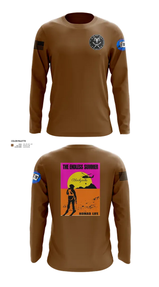 Long Sleeve Performance Shirt, A co 2-4GSAB, Army, Teamtime, Team time, sublimation, custom sports apparel, team uniforms, spirit wear, spiritwear, sports uniforms, custom shirts, team store, custom team store, fundraiser sports, apparel fundraiser